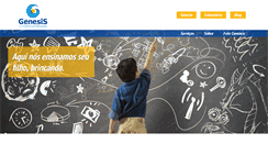 Desktop Screenshot of genesisce.com.br