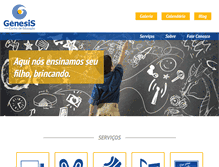 Tablet Screenshot of genesisce.com.br